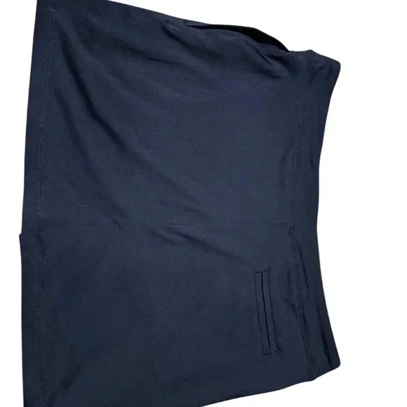 Junior Girls Puma Knit Golf Skirt Navy - Picture 3 of 6